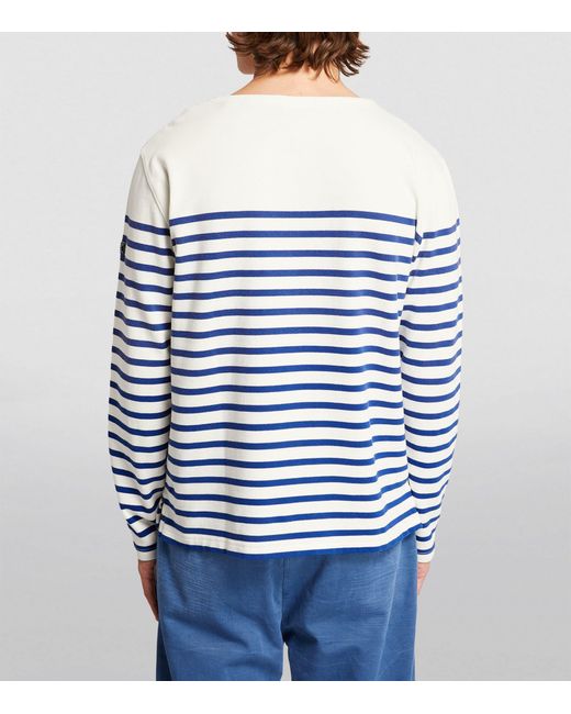 Polo Ralph Lauren Blue Long-sleeve Striped T-shirt for men