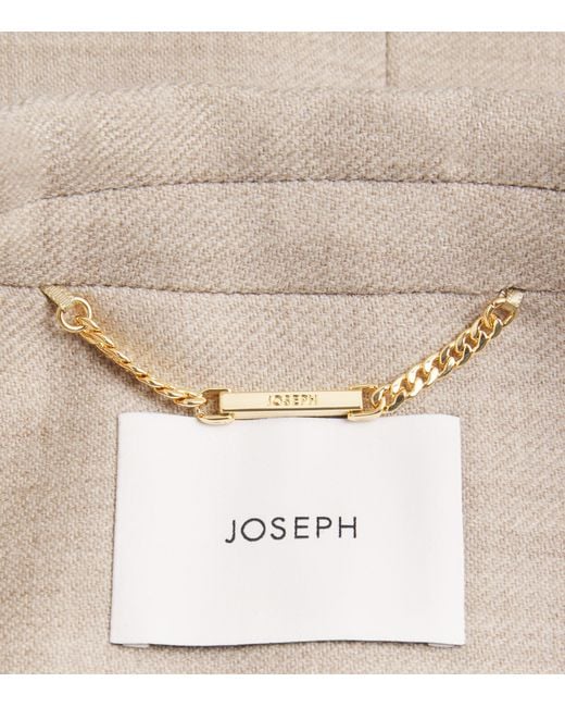Joseph Natural Virgin Wool Fallon Blazer