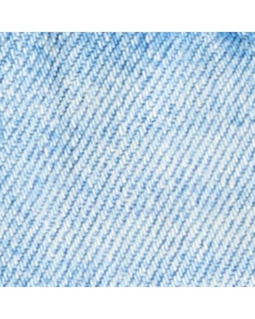 Mother Blue The Half-Pipe Wide-Leg Jeans