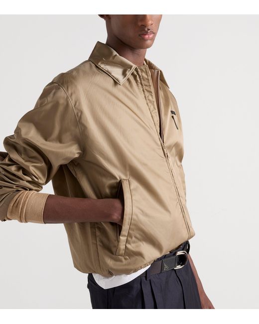 Prada Natural Re-Nylon Blouson Jacket for men