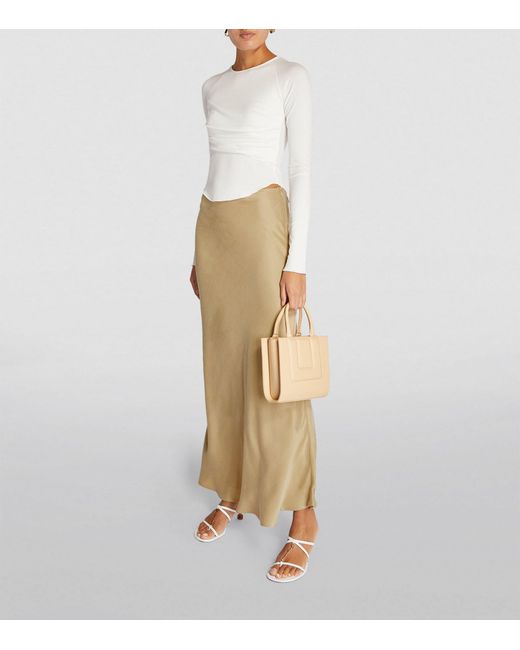 The Line By K Natural Cleo Maxi Skirt