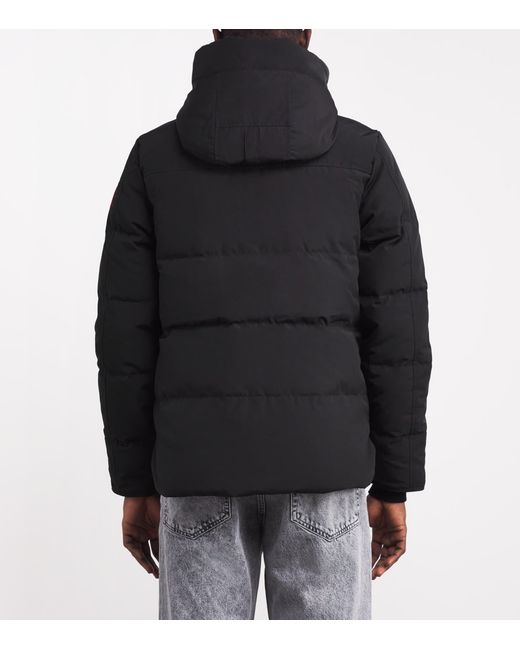 Canada Goose Black Puffer Macmillan Parka Jacket for men