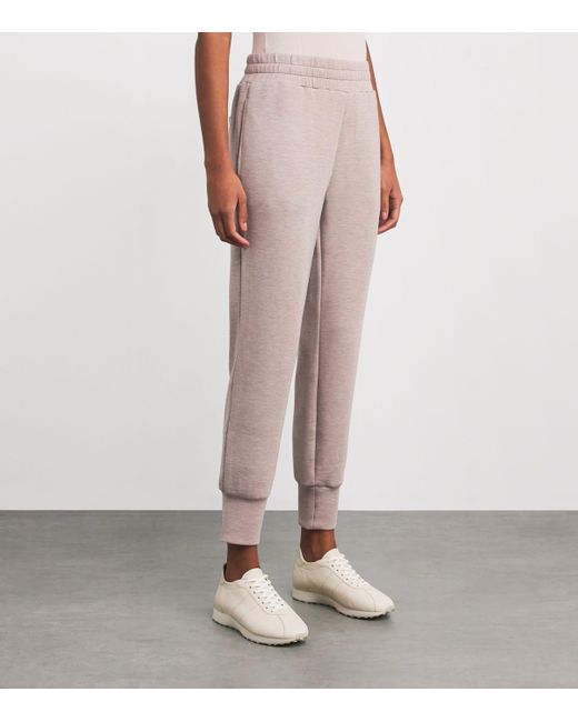 Varley Gray The Slim Cuff Sweatpants