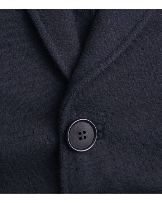 Giorgio Armani Blue Cashmere Blazer for men