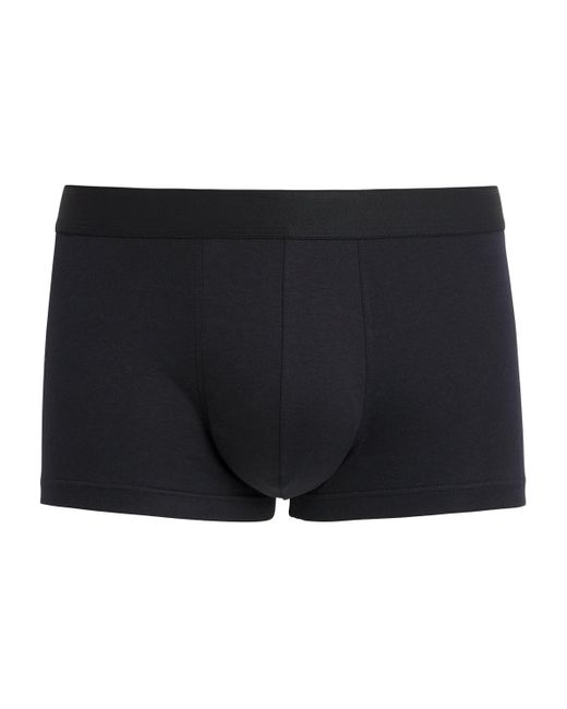 Sunspel Blue Sea Island Cotton Trunks for men