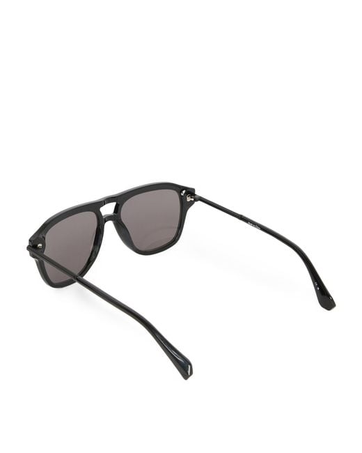 AllSaints Gray Blaze Sunglasses for men