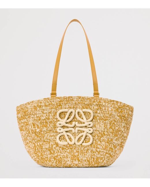 Loewe Metallic X Paula's Ibiza Medium Eclipse Basket Bag