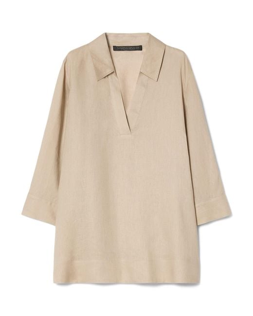Marina Rinaldi Natural Linen Tunic