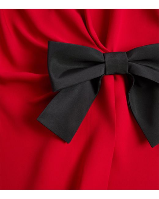 Foulard En Soie Valentino - Occasion - Accessoire De Luxe Femme