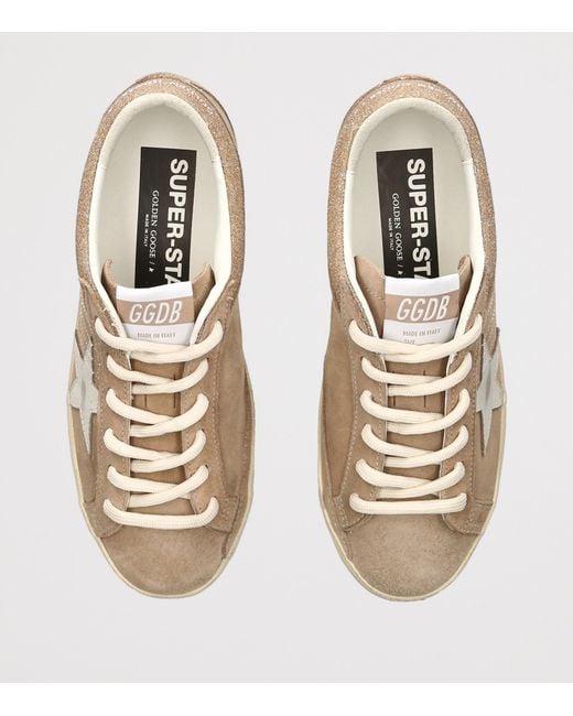 Golden Goose Deluxe Brand Natural Suede Super-Star Sneakers