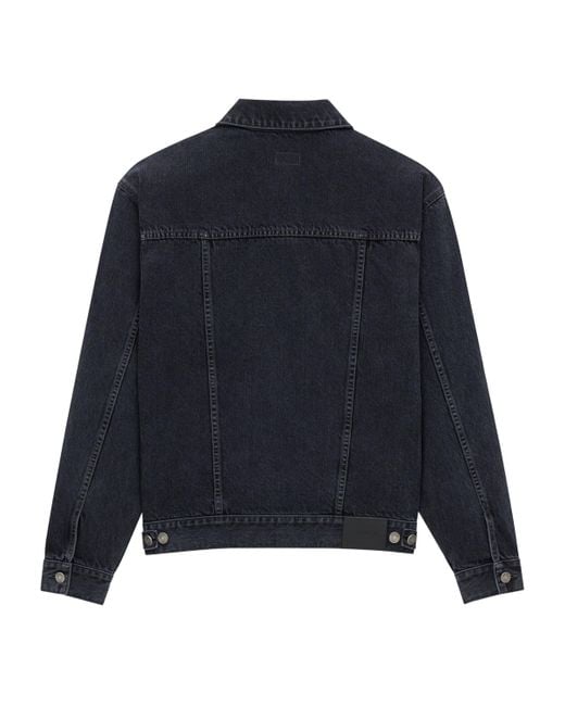 Saint Laurent Blue Trucker Jacket for men