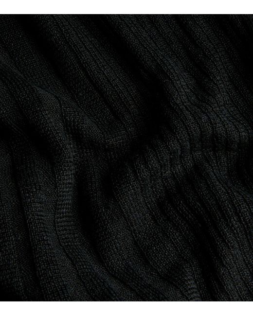 MAX&Co. Black Linen-blend Sweater