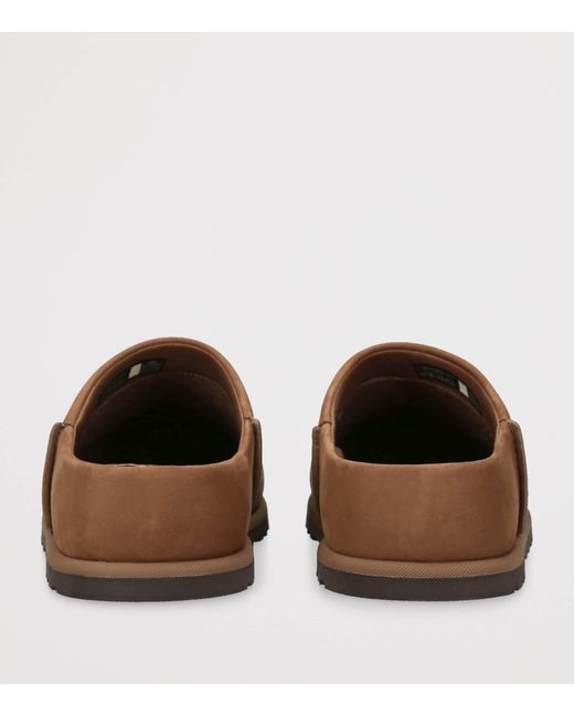 Ugg Brown Suede Otzo Clogs