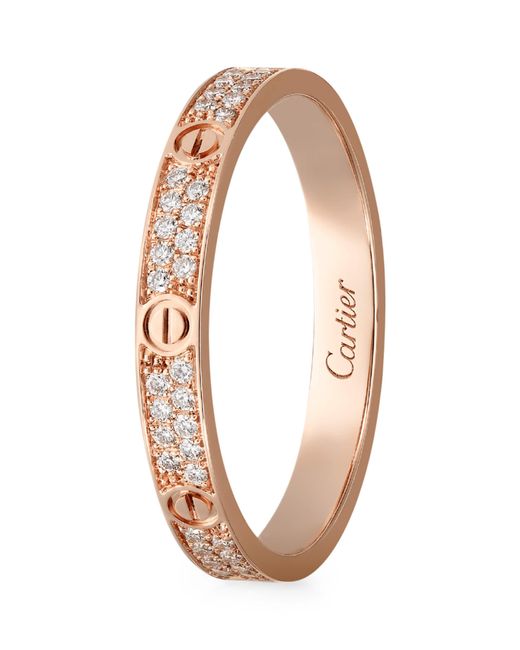 Cartier Brown And Diamond Love Ring
