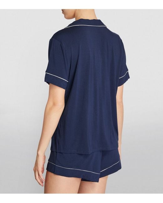Eberjey Blue Gisele Pyjama Set