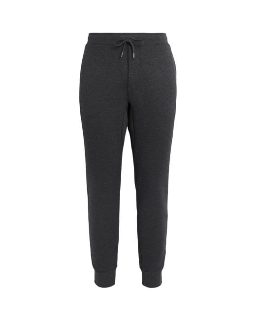 Polo Ralph Lauren Black Knitted Polo Pony Sweatpants for men