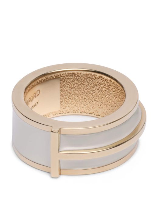 Tom Ford Natural Enamel Ring