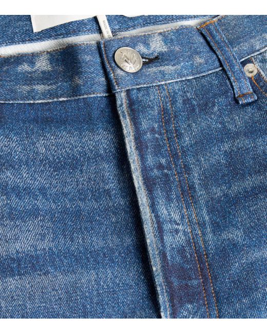 Rag & Bone Blue Miramar Kaia Shorts