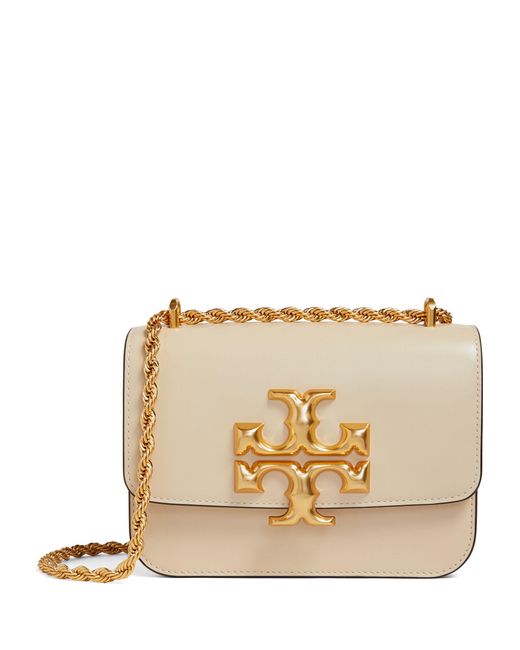 Tory Burch Natural Small Leather Eleanor Shoulder Bag