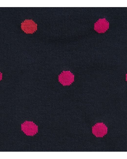 Paul Smith Blue Polka Dot Socks for men