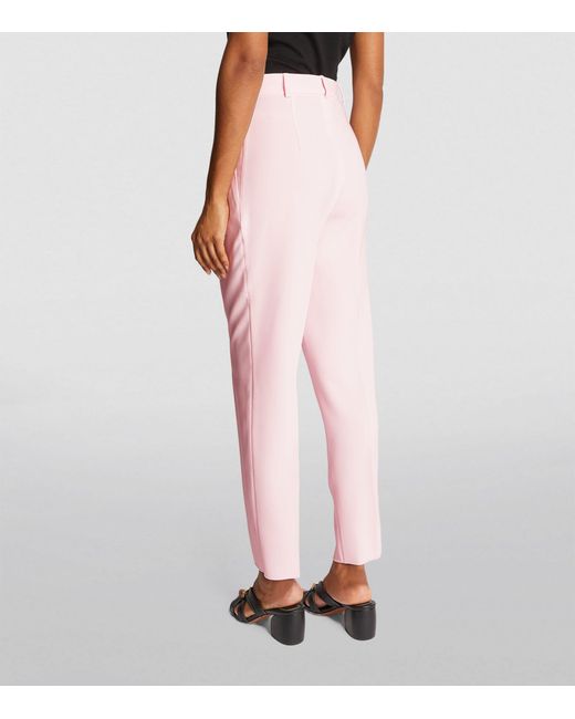 Max Mara Pink Tailored Trousers