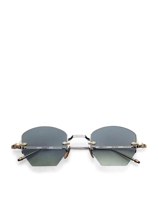 Jacques Marie Mage Gray Titanium Oatman Sunglasses for men