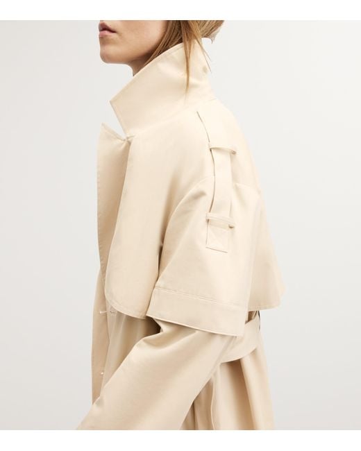 AllSaints Natural Belted Clyde Trench Coat