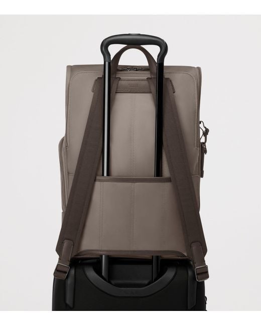 Tumi Gray Harrison Osborn Roll-Top Backpack