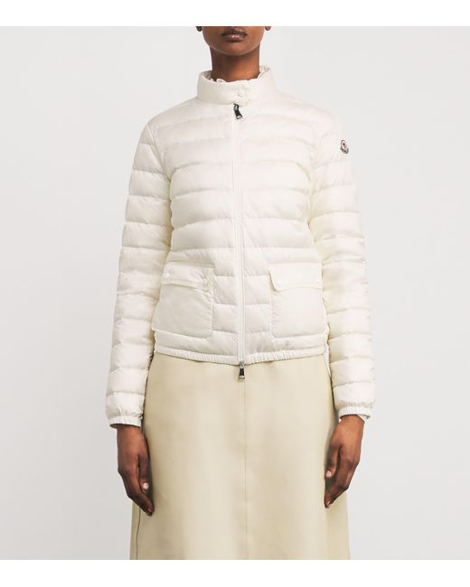 Moncler White Down-Filled Lans Puffer Jacket