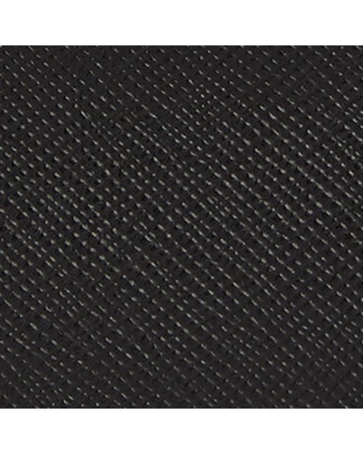 Sandro Black Leather Card Holder for men