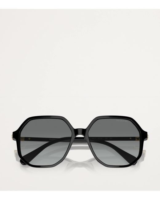 Swarovski Gray Oversized Sk6003 Sunglasses