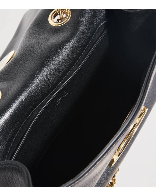 Chloé White Small Leather Heritage Shoulder Bag