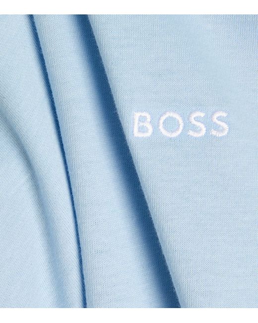 Boss Blue Logo T-shirts (pack Of 3) for men