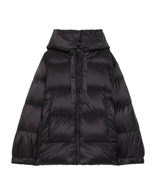 Max Mara Black Quilted Seia Puffer Jacket