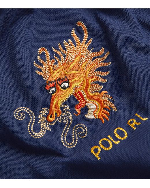 Polo Ralph Lauren Blue Lunar New Year T-shirt for men