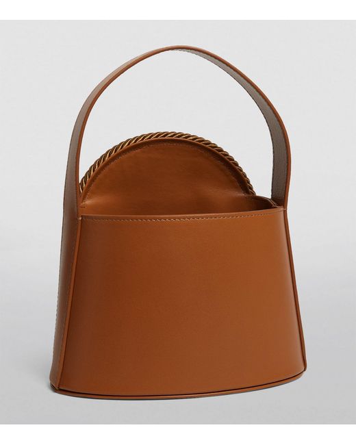 D'Estree Brown Leather Gunther Cross-body Bag