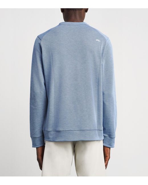 Kjus Blue Essentials Sweater for men
