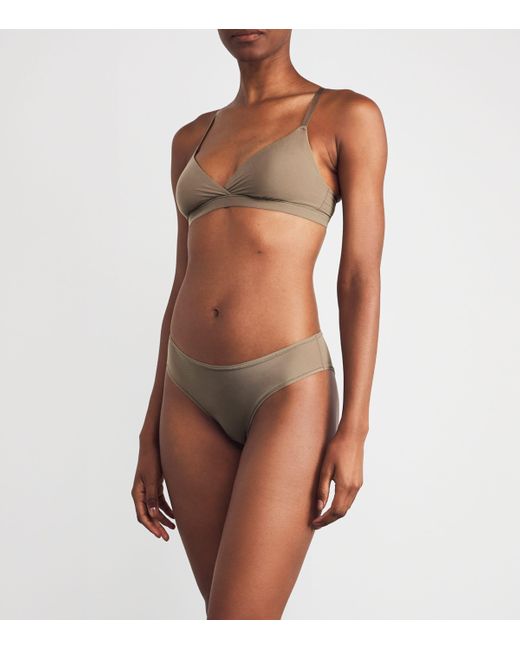 Skims Gray Fits Everybody Cheeky Briefs