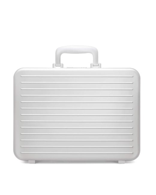 Rimowa Gray Aluminium Attaché Briefcase for men