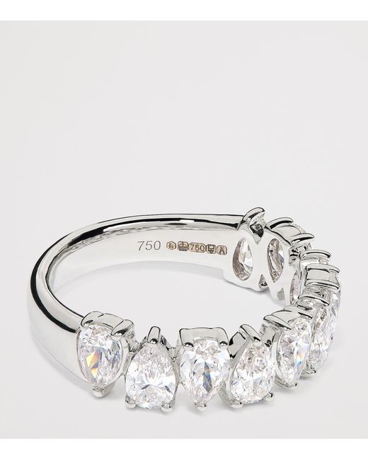Harrods Metallic And Diamond Eternity Ring