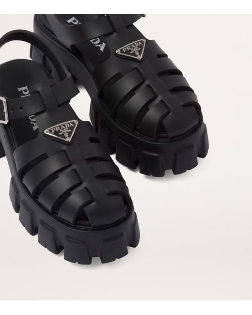 Prada Black Sandals