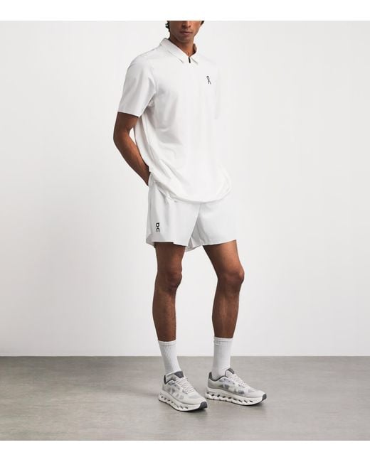 On Shoes White Court Shorts for men