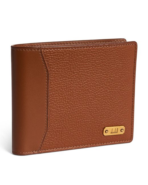 Dunhill Brown Calf Leather Bifold Wallet for men