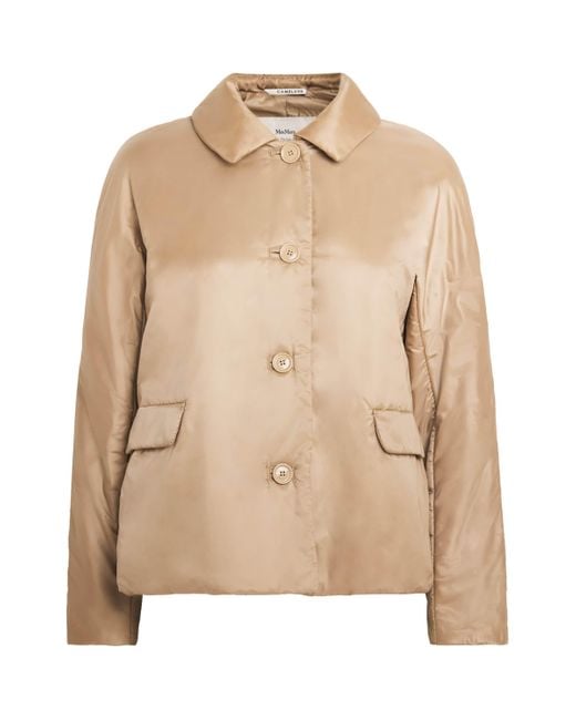 Max Mara Natural The Cube Collared Jacket