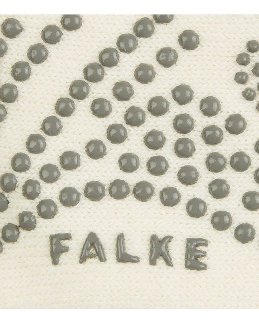 Falke White Cuddle Pad Socks