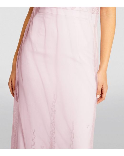 16Arlington Pink Exclusive Embellished Samare Gown