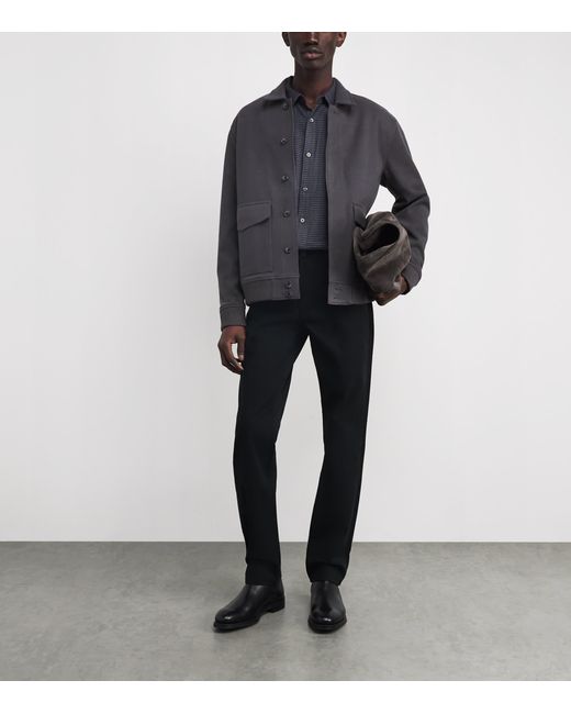 PAIGE Gray Mcfarland Bomber Jacket for men