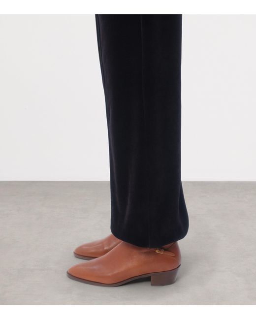 Valentino Black Cotton-Blend Chez Sweatpants for men