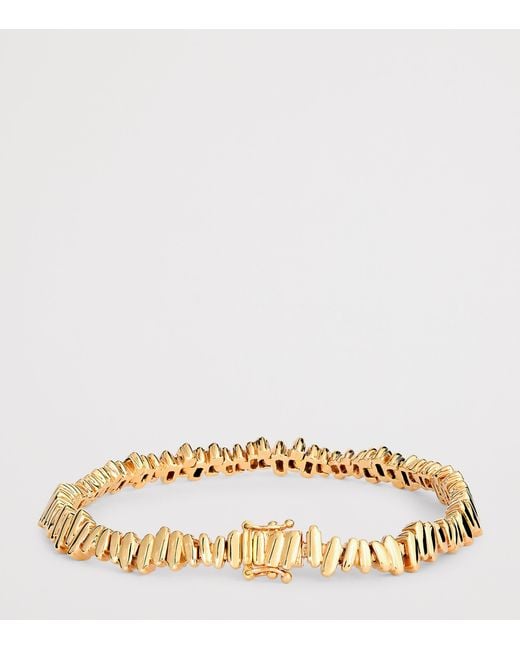 Suzanne Kalan Natural Golden Tennis Bracelet
