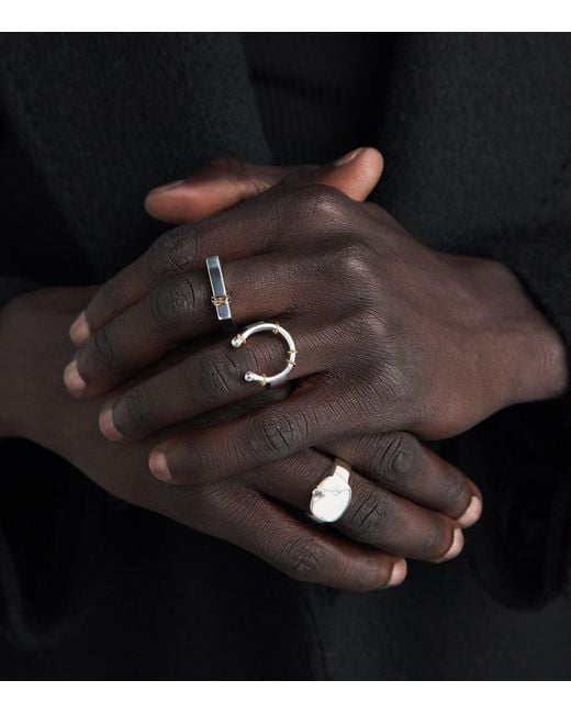 FYR Natural Sterling And Purity 2.0 Ring for men
